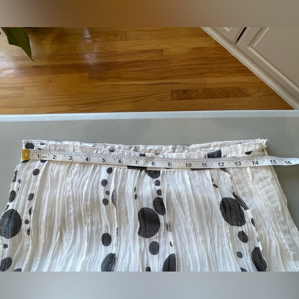 Alberto Makali size 6 skirt business office date night black and white size 6 - Picture 7 of 14